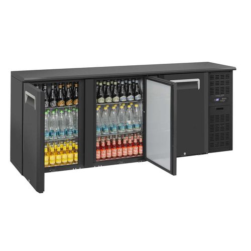 Retrobanco Bar refrigerato 3 porte 500lt
