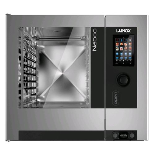 Forno a convezione Naboo marca LAINOX con vapore diretto 10 teglie GN 2/1  o 20 GN 1/1