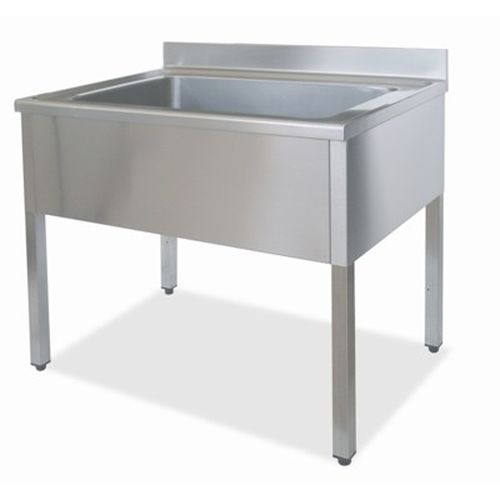 Lavapentole inox 1 vasca  100x70