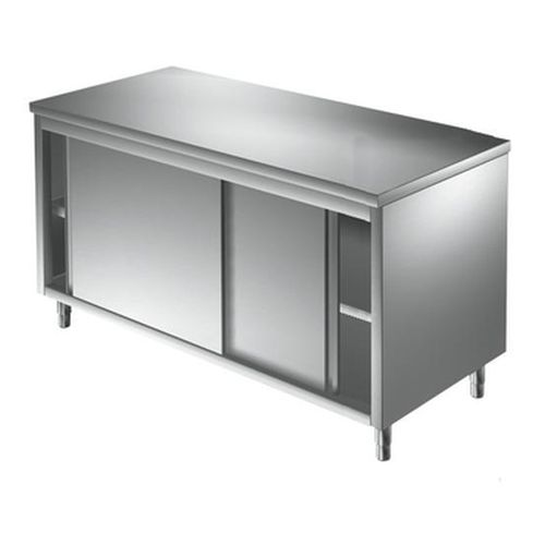 Tavolo Armadiato inox 200x70